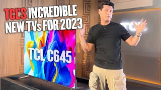 TCLs Incredible New TVs for 2023 TCL C645 QLED [upl. by Ylrad]