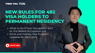 New Rules for 482 Visa Holders to Permanent Residency [upl. by Mordy642]