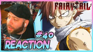 Fairy Tail Episode 40 REACTION quotTitania Fallsquot [upl. by Ayama]