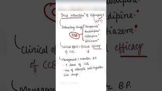 Interaction of Rifampicin with other drugs ytshorts pharmacy [upl. by Ahseya]