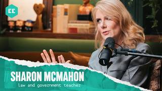 Sharon McMahon law and government teacher  Armchair Expert with Dax Shepard [upl. by Mapel]