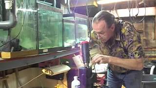 1143 Fixing the Power Cord on the Pond Pump Part One Carls Aquarium [upl. by Bred]