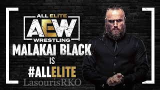 AEW Malakai Black Official Theme Song 1 Hour  quotOgentroostquot Full HD [upl. by Ioj]