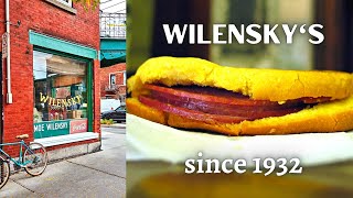 Wilenskys World Famous Bologna Sandwich since 1932 [upl. by Rosalind]