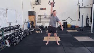 Training with kettlebells for strength gain in ballistic movement [upl. by Duthie]