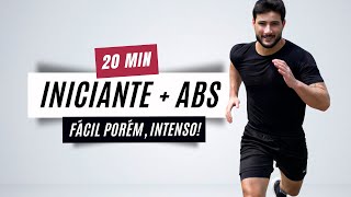 Treino hiit 20 min para emagrecer em casa e sem equipamentos  cardio  abdominal [upl. by Charleton]