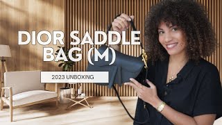 Buying DIOR Saddle bag in 2023 unboxing is it still worth it [upl. by Asserat215]