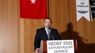 HEDEF 2023 KAFKASYALILAR DERNEĞİ AÇILIŞ YEMEĞİ [upl. by Kenwee638]