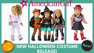 NEW AMERICAN GIRL DOLL HALLOWEEN COSTUME RELEASE🎃 [upl. by Peedus]