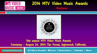 MTV Video Music Awards 2014  Full List of Nominees [upl. by Fennie]