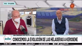 La evolución de las heladeras a kerosene y el paso al gas en Córdoba [upl. by Antrim]