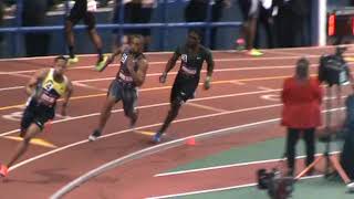 2019 Millrose Games GSTC Wins Mens 4x200 [upl. by Kolodgie]