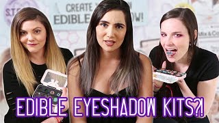 We Tried Edible Eyeshadow Kits feat Simply Nailogical amp ThreadBanger [upl. by Francine]