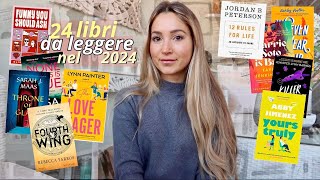 24 LIBRI da LEGGERE ASSOLUTAMENTE tbr 2024 📚 📖 ❤️ [upl. by Lenka]