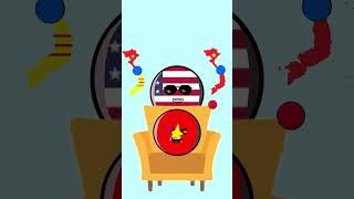 Vietnam Choice countryballs vietnam usa funny [upl. by Mundy]