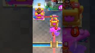 Mini Pekka vs Valkyrie Elixir Golem defense clashroyale minipekka valkyrie elixirgolem defense [upl. by Hoffert]