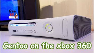 Gentoo Linux on the Xbox 360 [upl. by Airasor]