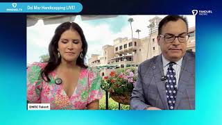 Del Mar Live Handicapping [upl. by Cyn401]