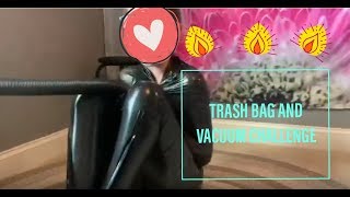 I Tried The Trash Bag And Vacuum Challenge [upl. by Aronel]