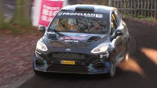 Review Drenthe Rally 2024  M van Hoek  A Keuper 15 MSport Ford Fiesta Rally4 [upl. by Evey146]