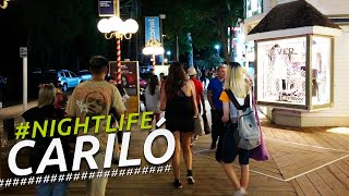 NIGHTLIFE CARILÓ I BUENOS AIRES I ARGENTINA I 4K TOUR Walking VLOG [upl. by Nirraj]