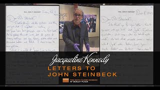 Jacqueline Kennedy Letters to John Steinbeck  1964 [upl. by Ysus805]