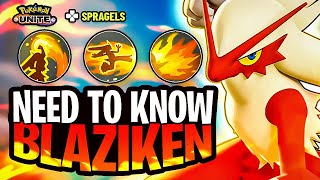 BLAZIKEN Pokemon Unite EVERYTHING You NEED To Know [upl. by Corkhill]