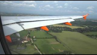 easyJet landing at Stansted [upl. by Alikahs]