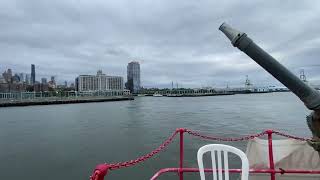 Fireboat governor Alfred E smith from the John J Harvey [upl. by Gray617]