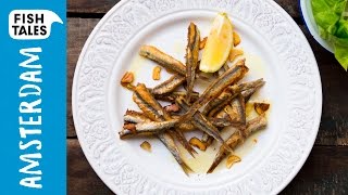 Panfried ANCHOVY Tapas  Bart van Olphen [upl. by Anerac847]