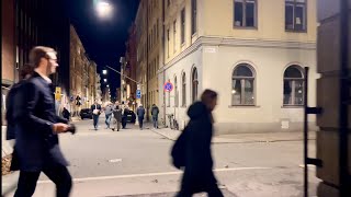 Stockholm Walks Östermalmstorg Linnégatan [upl. by Arraek]