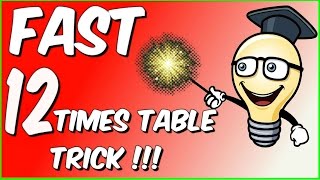 Fast 12 times table trick [upl. by Gingras]