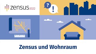 Zensus 2022 und Wohnraum  Offizielles Erklärvideo [upl. by Ellevart]