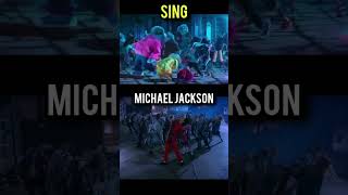 🔴 Michael Jackson amp SING 🔴 Thriller michaeljackson sing tribute comparación comparison [upl. by Nylecsoj]