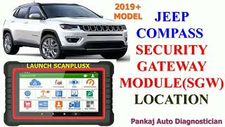 JEEP COMPASS 2019 MODEL SECURITY GATEWAY MODULESGW LOCATIONshorts [upl. by Carter]