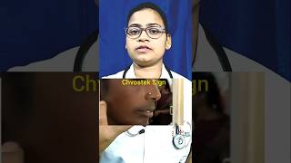 CHVOSTEK SIGN hypocalcemia nursingeducation aiims sign medical [upl. by Nnav789]