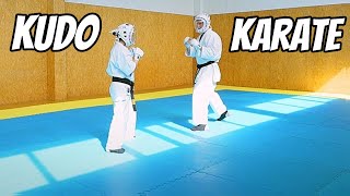 Karate Black Belt VS Japanese KUDO Champion  Real Sparring [upl. by Joye569]