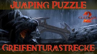 Guild Wars 2 Jumping Puzzle Die Greifenturmstrecke  Griffonrook Run [upl. by Dituri]