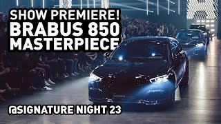 BRABUS 850 based on MercedesMaybach S 680  SignatureNight 23 SHOW PREMIERE [upl. by Hollyanne]