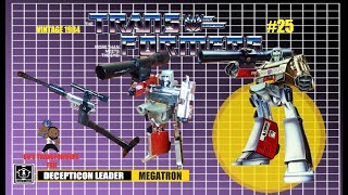 Transformers G1 Decepticon Leader Megatron Vintage 1984 Toy Review [upl. by Llert768]