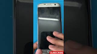 Galaxy S7 Edge battery removal and installation📲😍replacement batteryshorts short [upl. by Melli307]