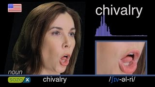 How To Pronounce CHIVALRY  American vs British Pronunciation  Difficult Words To Pronounce [upl. by Tupler856]