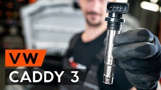 Come sostituire bobina daccensione su VW CADDY 3 2KB TUTORIAL AUTODOC [upl. by Nashom]