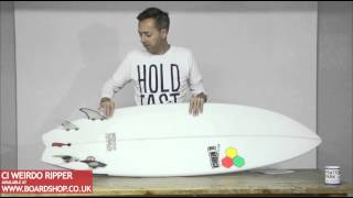 CI Surfboards Weirdo Ripper Review [upl. by Yorztif]