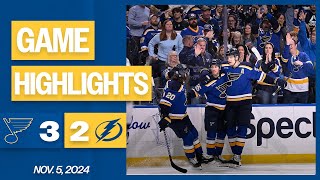 Game Highlights Blues 3 Lightning 2 [upl. by Ottillia521]