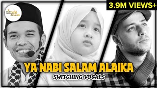 Ya Nabi Salam Alaika  Aishwa Nahla ft UAS amp Maher Zain SWITCHING VOCALS [upl. by Notgnirrac]