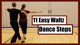 11 Easy American Waltz Steps [upl. by Dressler614]