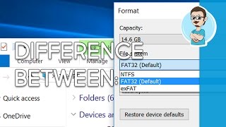 Difference Between FAT32 exFAT and NTFS [upl. by Hokanson494]