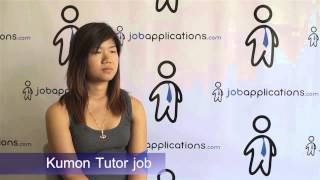 Kumon Interview  Tutor [upl. by Lincoln]