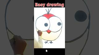 How to draw birds drawing  Birds drawing drawing  sparrow drawingart sparrow drawing trending [upl. by Llenil]